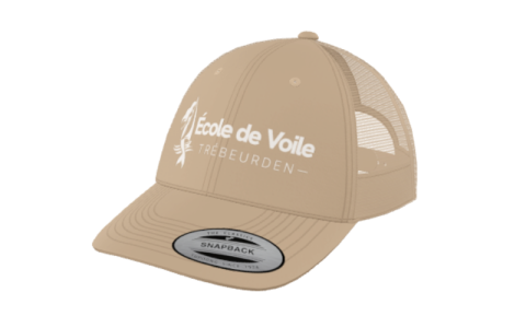 Casquette retro trucker brodée